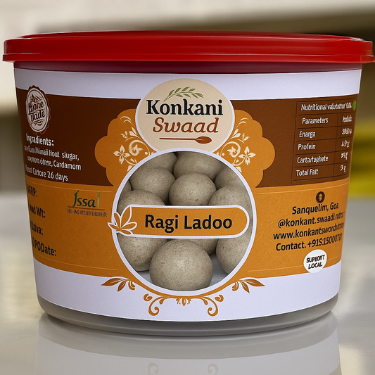 Ragi Ladoo (Calcium-Rich | Gluten-Free | Diabetic-Friendly)