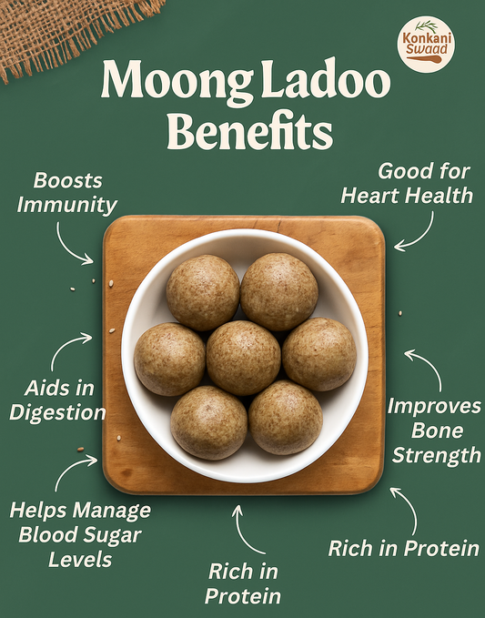Moong Ladoo (Homemade | Fresh | No Preservatives)