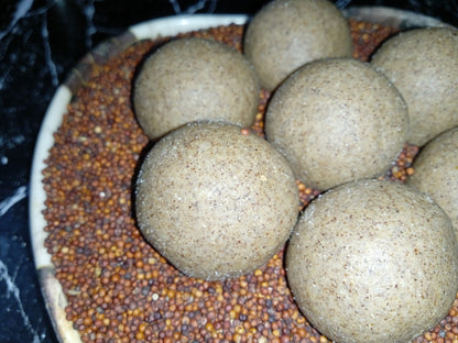 Ragi Ladoo (Calcium-Rich | Gluten-Free | Diabetic-Friendly)